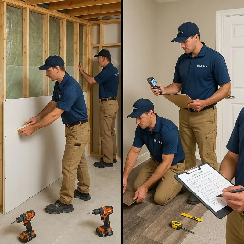Repairs and Reconstruction process in Meadowdale, WA